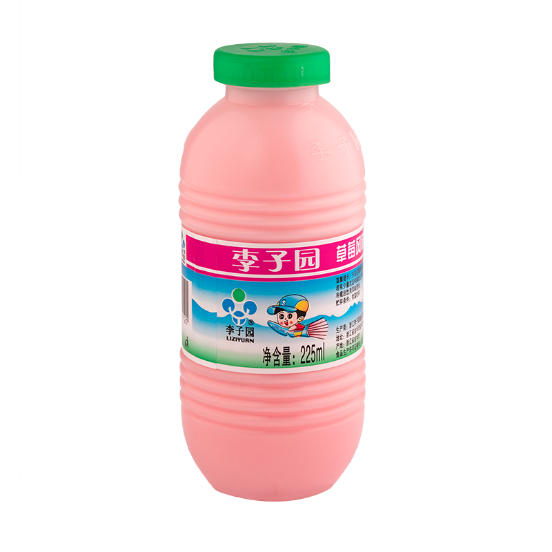 草莓風味乳飲料，單瓶凈含量225ml